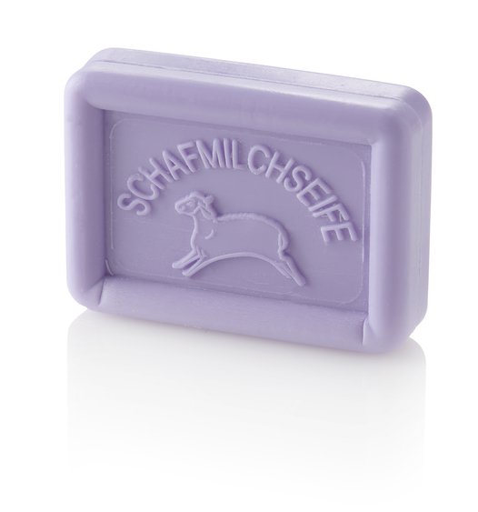 Ovis-Seife Eckig-Schaf Lavendel 8,5 x 6 cm 100 g