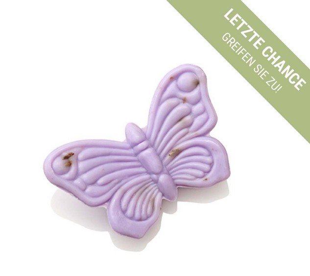 Ovis-Seife Schmetterling Lavendel 8 cm 30 g