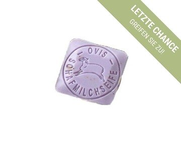Ovis-Gästeseife Lavendel 4 x 4 x 1,5 cm 30 g